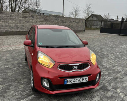 Красный Киа Пиканто, объемом двигателя 1 л и пробегом 100 тыс. км за 6200 $, фото 2 на Automoto.ua