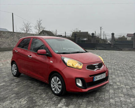 Красный Киа Пиканто, объемом двигателя 1 л и пробегом 100 тыс. км за 6200 $, фото 1 на Automoto.ua
