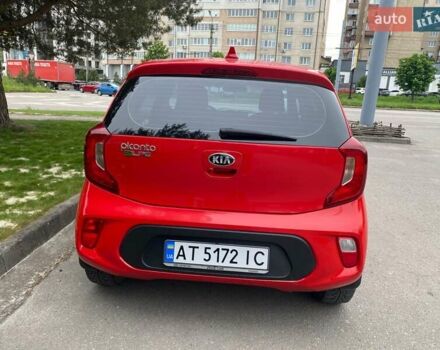 Красный Киа Пиканто, объемом двигателя 1 л и пробегом 30 тыс. км за 9500 $, фото 9 на Automoto.ua