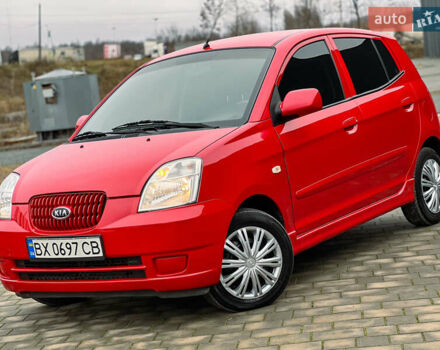 Красный Киа Пиканто, объемом двигателя 1.1 л и пробегом 138 тыс. км за 4333 $, фото 1 на Automoto.ua