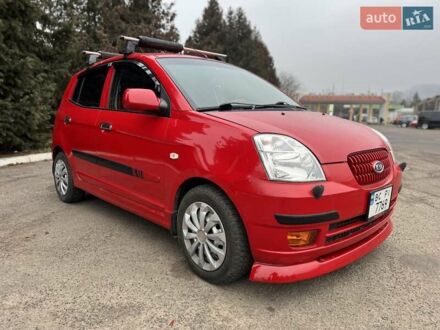 Красный Киа Пиканто, объемом двигателя 1.1 л и пробегом 158 тыс. км за 4500 $, фото 1 на Automoto.ua