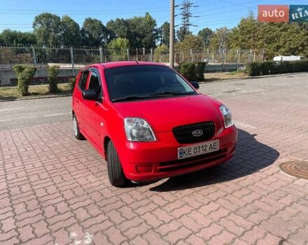 Красный Киа Пиканто, объемом двигателя 1.1 л и пробегом 107 тыс. км за 6000 $, фото 1 на Automoto.ua