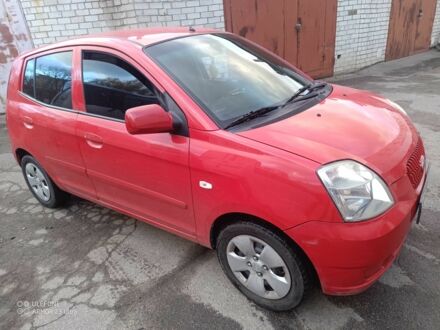 Киа Пиканто 2007 в Киеве на Automoto.ua Красный Киа Пиканто, объемом двигателя 1.1 л и пробегом 189 тыс. км за 3500 $, фото 1 на Automoto.ua