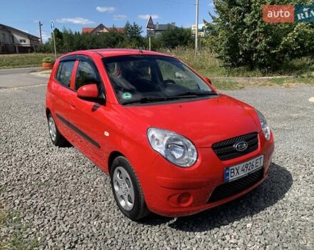 Красный Киа Пиканто, объемом двигателя 1.1 л и пробегом 169 тыс. км за 4600 $, фото 1 на Automoto.ua
