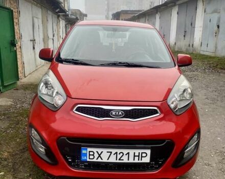 Красный Киа Пиканто, объемом двигателя 1.25 л и пробегом 70 тыс. км за 8100 $, фото 1 на Automoto.ua
