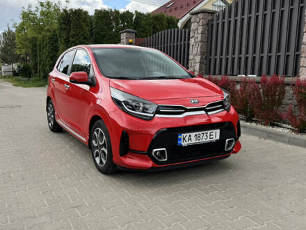 Киа Пиканто 2021 в Киеве на Automoto.ua Красный Киа Пиканто, объемом двигателя 1 л и пробегом 20 тыс. км за 15200 $, фото 1 на Automoto.ua