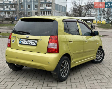 Желтый Киа Пиканто, объемом двигателя 1.1 л и пробегом 134 тыс. км за 5450 $, фото 5 на Automoto.ua