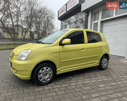 Жовтий Кіа Піканто, об'ємом двигуна 1.1 л та пробігом 120 тис. км за 5100 $, фото 7 на Automoto.ua