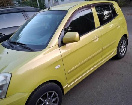 Желтый Киа Пиканто, объемом двигателя 1.1 л и пробегом 134 тыс. км за 4400 $, фото 1 на Automoto.ua