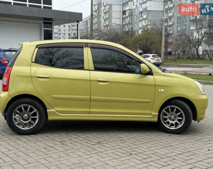 Желтый Киа Пиканто, объемом двигателя 1.1 л и пробегом 134 тыс. км за 5450 $, фото 6 на Automoto.ua