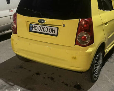 Желтый Киа Пиканто, объемом двигателя 1.09 л и пробегом 190 тыс. км за 4800 $, фото 8 на Automoto.ua