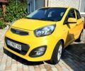 Желтый Киа Пиканто, объемом двигателя 1.2 л и пробегом 133 тыс. км за 6500 $, фото 1 на Automoto.ua