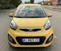 Желтый Киа Пиканто, объемом двигателя 1.25 л и пробегом 75 тыс. км за 9700 $, фото 1 на Automoto.ua