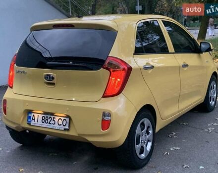 Желтый Киа Пиканто, объемом двигателя 1.25 л и пробегом 75 тыс. км за 9700 $, фото 26 на Automoto.ua