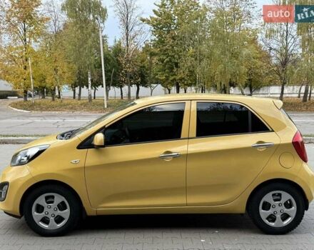 Желтый Киа Пиканто, объемом двигателя 1.25 л и пробегом 75 тыс. км за 9700 $, фото 11 на Automoto.ua