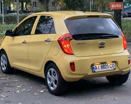 Желтый Киа Пиканто, объемом двигателя 1.25 л и пробегом 75 тыс. км за 9700 $, фото 24 на Automoto.ua