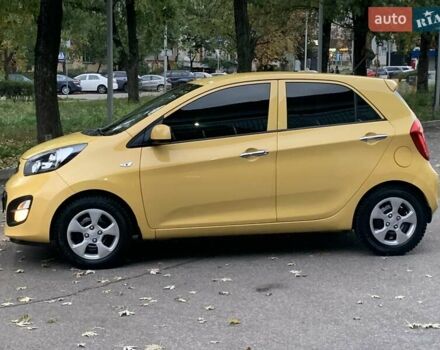 Желтый Киа Пиканто, объемом двигателя 1.25 л и пробегом 75 тыс. км за 9700 $, фото 27 на Automoto.ua