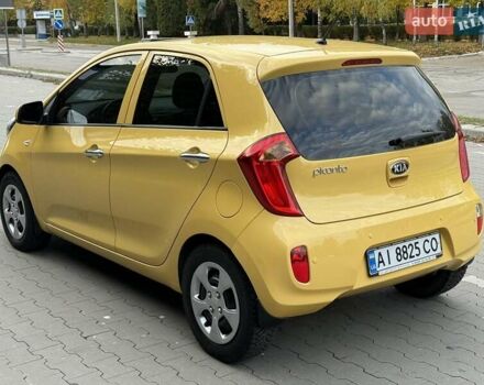 Желтый Киа Пиканто, объемом двигателя 1.25 л и пробегом 75 тыс. км за 9700 $, фото 8 на Automoto.ua