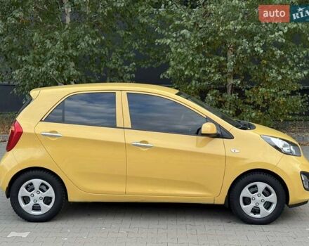 Желтый Киа Пиканто, объемом двигателя 1.25 л и пробегом 75 тыс. км за 9700 $, фото 6 на Automoto.ua