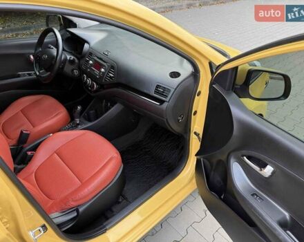 Желтый Киа Пиканто, объемом двигателя 1.25 л и пробегом 75 тыс. км за 9700 $, фото 45 на Automoto.ua