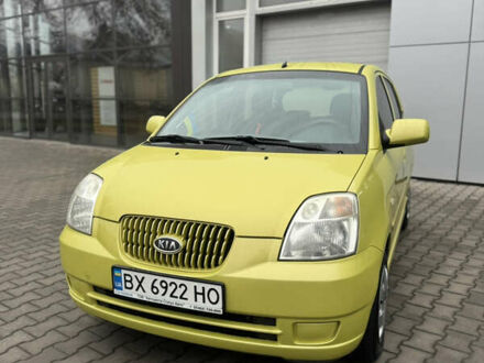 Желтый Киа Пиканто, объемом двигателя 1.1 л и пробегом 120 тыс. км за 5100 $, фото 1 на Automoto.ua