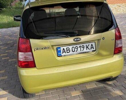 Жовтий Кіа Піканто, об'ємом двигуна 1.1 л та пробігом 133 тис. км за 4600 $, фото 1 на Automoto.ua