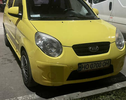 Желтый Киа Пиканто, объемом двигателя 1.09 л и пробегом 190 тыс. км за 4800 $, фото 1 на Automoto.ua