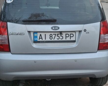 Серый Киа Пиканто, объемом двигателя 1.1 л и пробегом 92 тыс. км за 4800 $, фото 2 на Automoto.ua