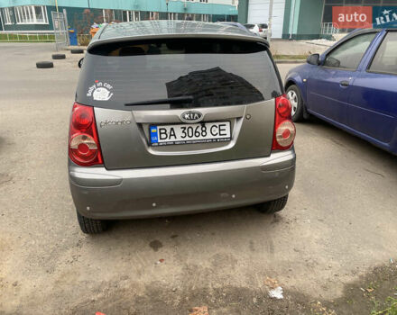Серый Киа Пиканто, объемом двигателя 1.09 л и пробегом 91 тыс. км за 5800 $, фото 3 на Automoto.ua
