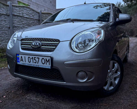 Серый Киа Пиканто, объемом двигателя 1.09 л и пробегом 130 тыс. км за 5999 $, фото 4 на Automoto.ua