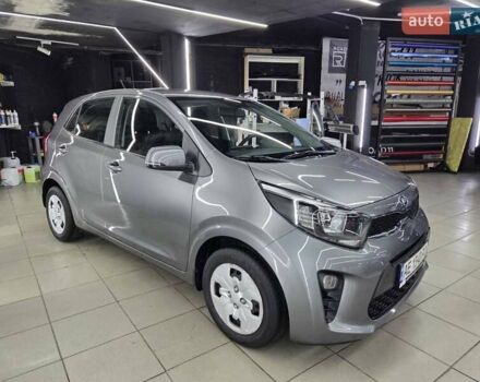 Серый Киа Пиканто, объемом двигателя 1 л и пробегом 51 тыс. км за 13500 $, фото 1 на Automoto.ua