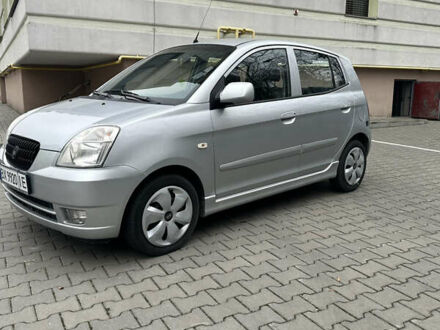 Серый Киа Пиканто, объемом двигателя 1.09 л и пробегом 188 тыс. км за 3550 $, фото 1 на Automoto.ua