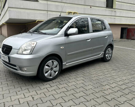 Серый Киа Пиканто, объемом двигателя 1.09 л и пробегом 188 тыс. км за 3550 $, фото 1 на Automoto.ua