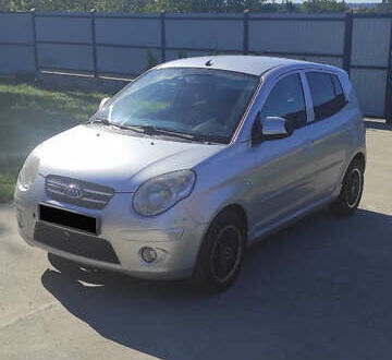 Серый Киа Пиканто, объемом двигателя 1.09 л и пробегом 111 тыс. км за 8200 $, фото 1 на Automoto.ua