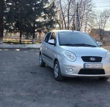 Серый Киа Пиканто, объемом двигателя 1 л и пробегом 150 тыс. км за 3650 $, фото 1 на Automoto.ua