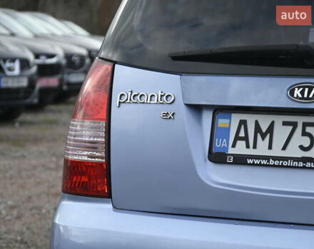 Синий Киа Пиканто, объемом двигателя 1.09 л и пробегом 135 тыс. км за 5200 $, фото 12 на Automoto.ua