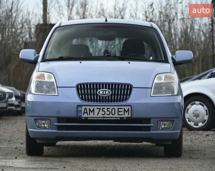 Синий Киа Пиканто, объемом двигателя 1.09 л и пробегом 135 тыс. км за 4999 $, фото 4 на Automoto.ua