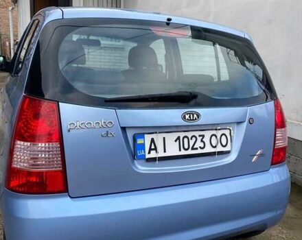 Синий Киа Пиканто, объемом двигателя 1.09 л и пробегом 81 тыс. км за 3000 $, фото 3 на Automoto.ua