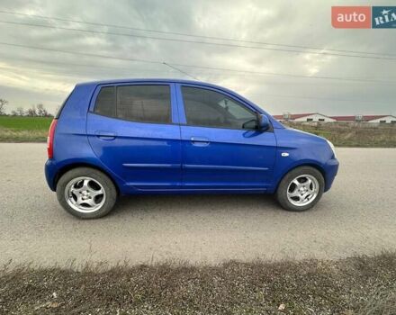Синий Киа Пиканто, объемом двигателя 1.1 л и пробегом 156 тыс. км за 4800 $, фото 2 на Automoto.ua