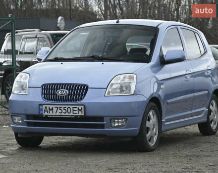 Синий Киа Пиканто, объемом двигателя 1.09 л и пробегом 135 тыс. км за 5200 $, фото 5 на Automoto.ua