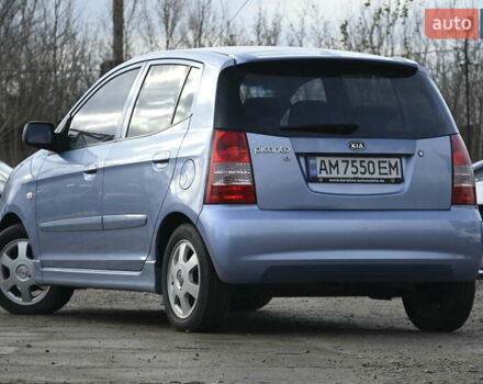 Синий Киа Пиканто, объемом двигателя 1.09 л и пробегом 135 тыс. км за 5200 $, фото 7 на Automoto.ua