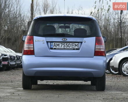 Синий Киа Пиканто, объемом двигателя 1.09 л и пробегом 135 тыс. км за 5200 $, фото 9 на Automoto.ua