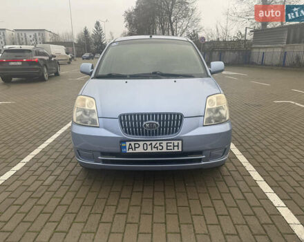 Синий Киа Пиканто, объемом двигателя 1.1 л и пробегом 126 тыс. км за 4900 $, фото 1 на Automoto.ua