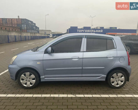 Синий Киа Пиканто, объемом двигателя 1.1 л и пробегом 126 тыс. км за 4900 $, фото 2 на Automoto.ua