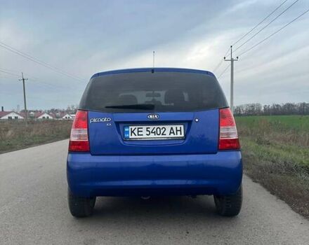 Синий Киа Пиканто, объемом двигателя 1.1 л и пробегом 156 тыс. км за 4800 $, фото 3 на Automoto.ua