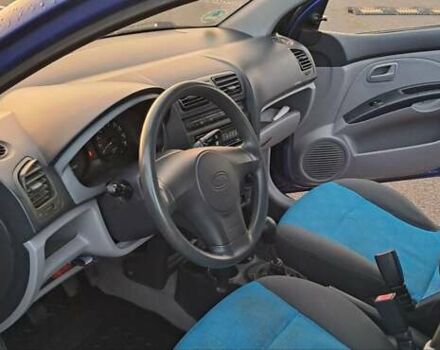 Синий Киа Пиканто, объемом двигателя 1 л и пробегом 104 тыс. км за 3750 $, фото 11 на Automoto.ua