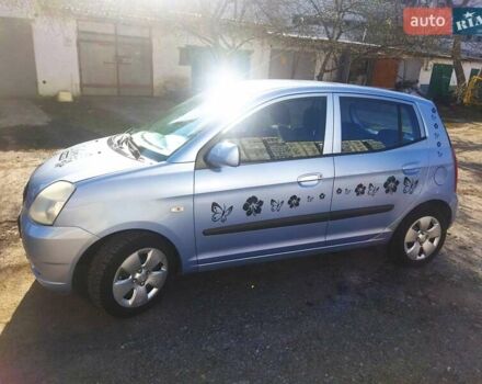 Синий Киа Пиканто, объемом двигателя 1.1 л и пробегом 148 тыс. км за 4100 $, фото 3 на Automoto.ua