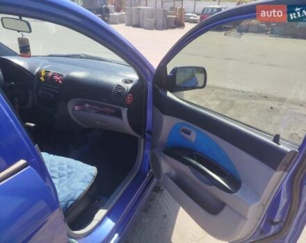 Синий Киа Пиканто, объемом двигателя 1.09 л и пробегом 189 тыс. км за 4499 $, фото 4 на Automoto.ua