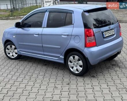 Синий Киа Пиканто, объемом двигателя 1.09 л и пробегом 126 тыс. км за 4800 $, фото 7 на Automoto.ua