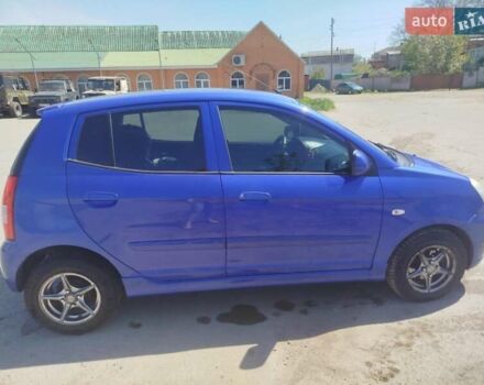 Синий Киа Пиканто, объемом двигателя 1.09 л и пробегом 189 тыс. км за 4499 $, фото 3 на Automoto.ua